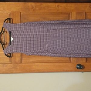 Christopher & Banks woman's Size M sleeveless maxi dress with 8" side slits